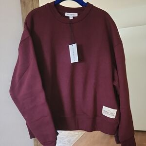 Cranberry Crewneck By WeWoreWhat